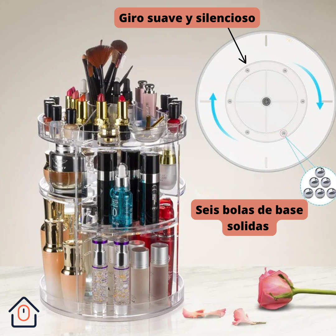 Organizador de Maquillaje Giratorio