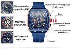 Reloj Curren con Cronógrafo Diseño Premium