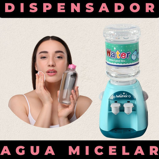 Mini dispensador de agua micelar