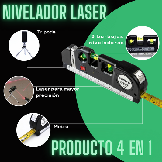 Nivelador Laser Con Metro