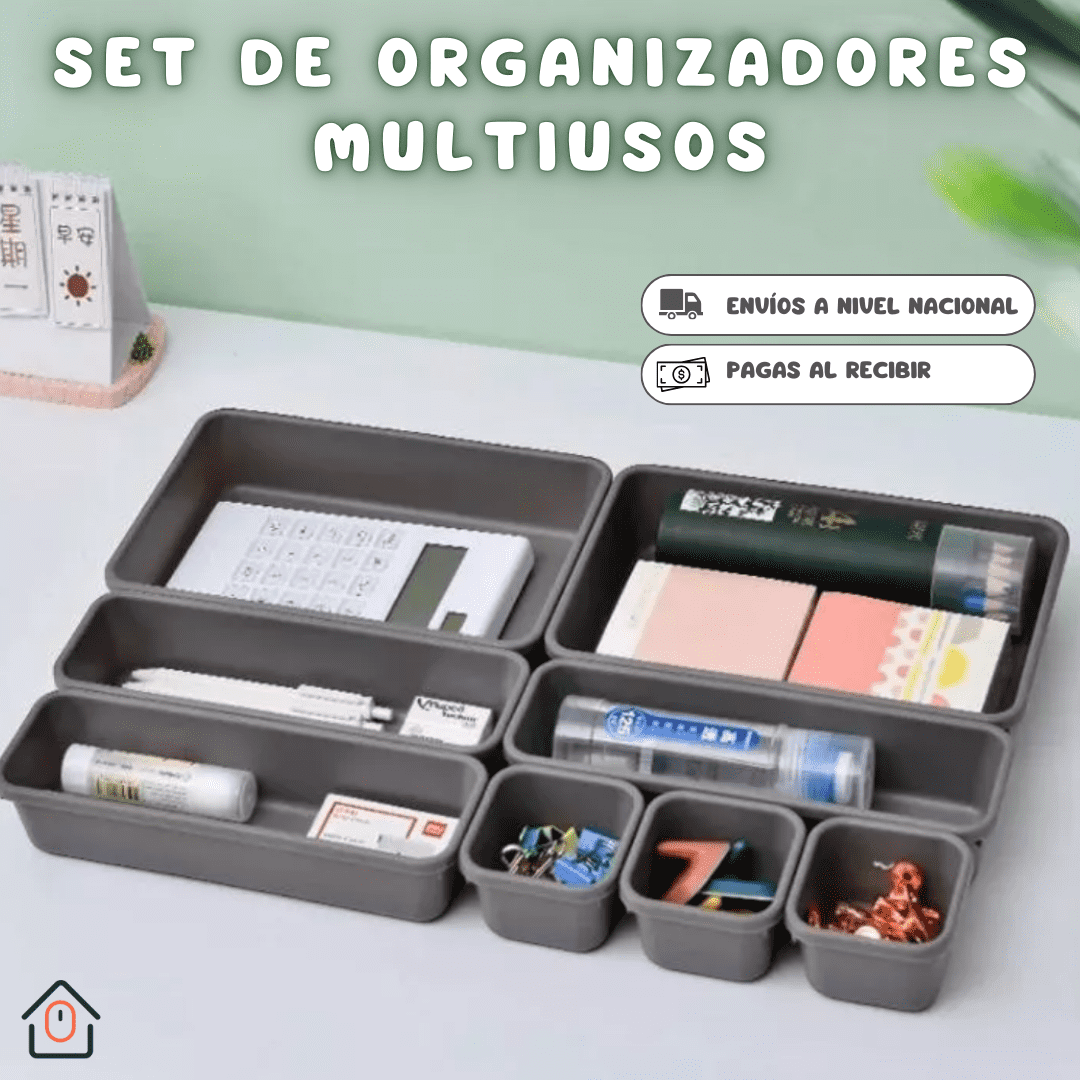 Set de Organizadores Multiusos