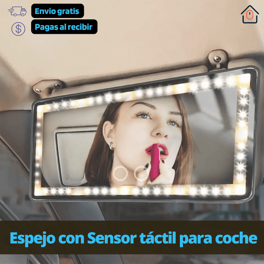 Espejo con Sensor táctil para coche